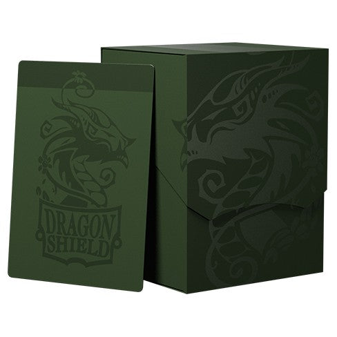Dragon Shield Deckbox: Deck Shell - Forest Green | Grognard Games