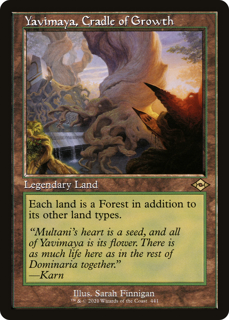 Yavimaya, Cradle of Growth (MH2-441) - Modern Horizons 2 | Grognard Games