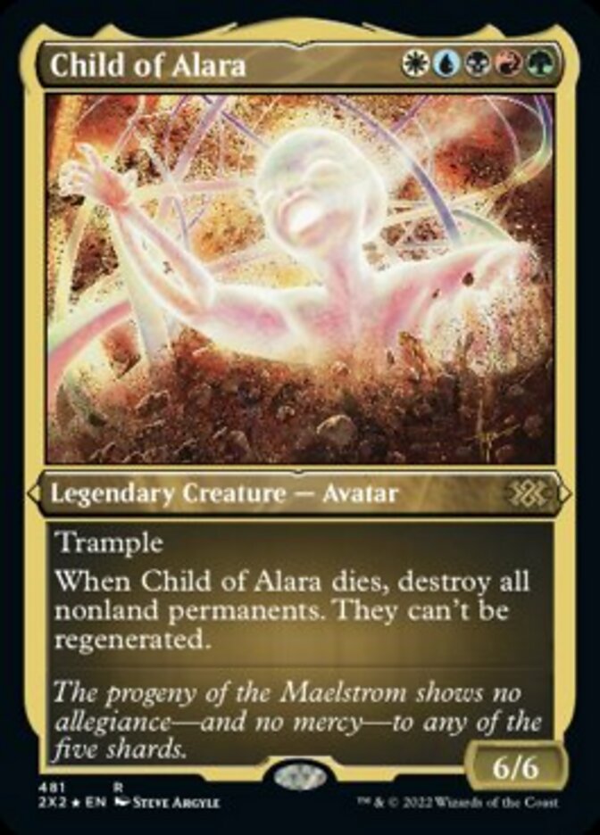 Child of Alara (Foil Etched) [Double Masters 2022] | Grognard Games