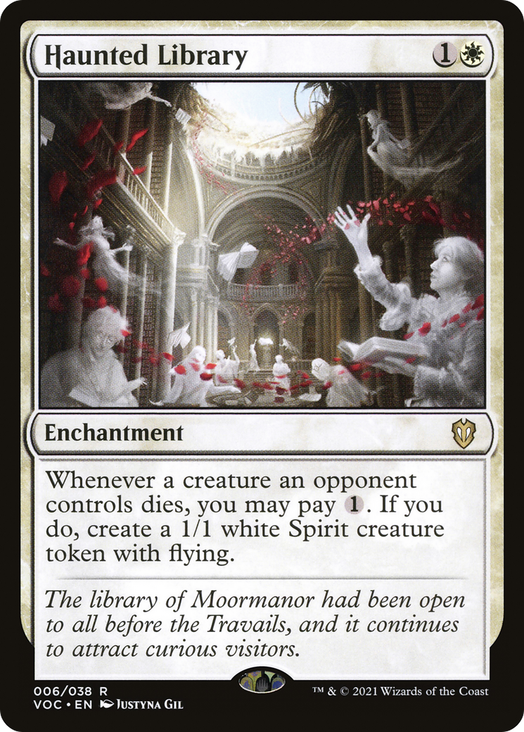 Haunted Library [Innistrad: Crimson Vow Commander] | Grognard Games