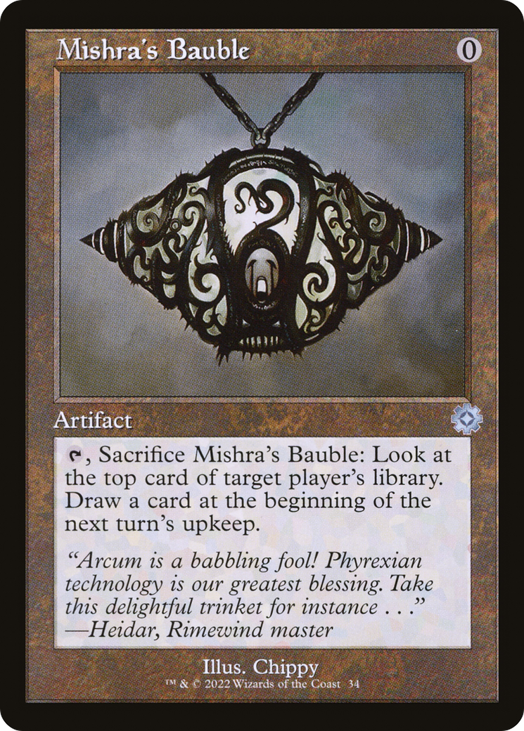 Mishra's Bauble (Retro) [The Brothers' War Retro Artifacts] | Grognard Games