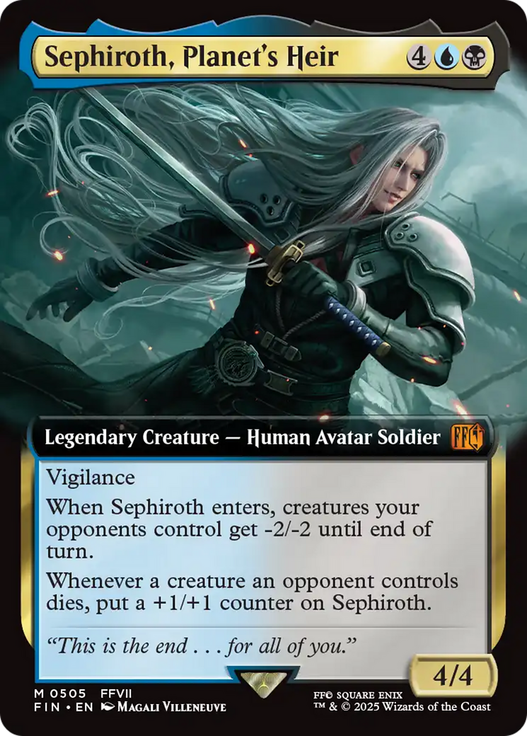 Sephiroth, Planet's Heir (Extended Art) [FINAL FANTASY] | Grognard Games
