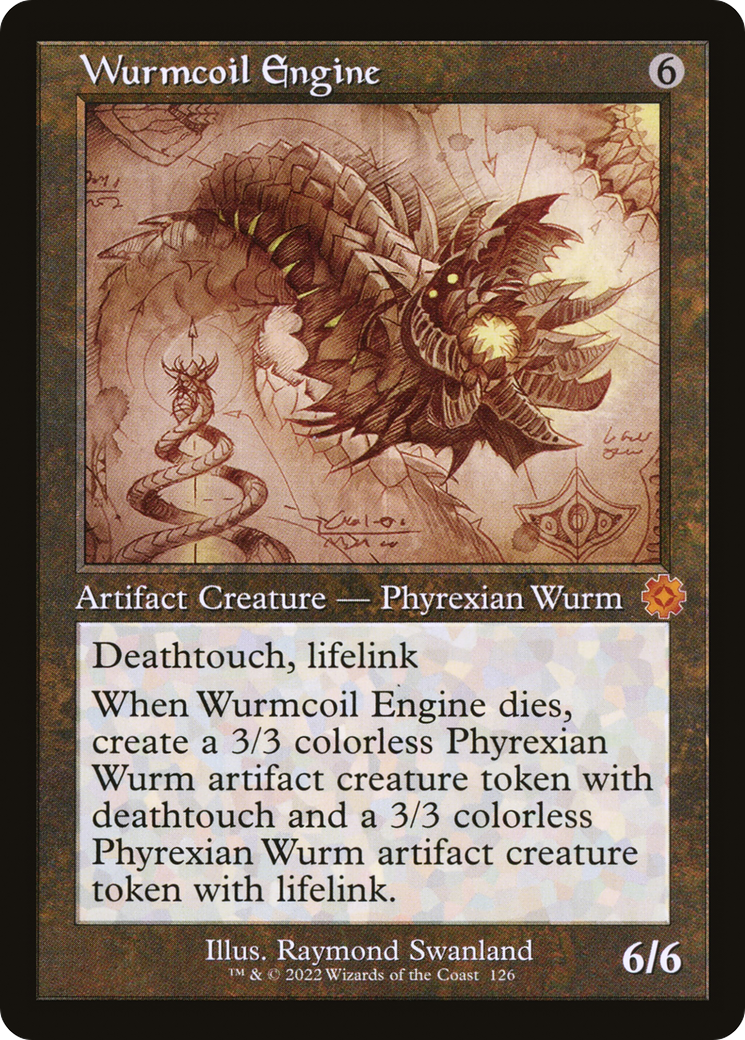 Wurmcoil Engine (Retro Schematic) [The Brothers' War Retro Artifacts] | Grognard Games
