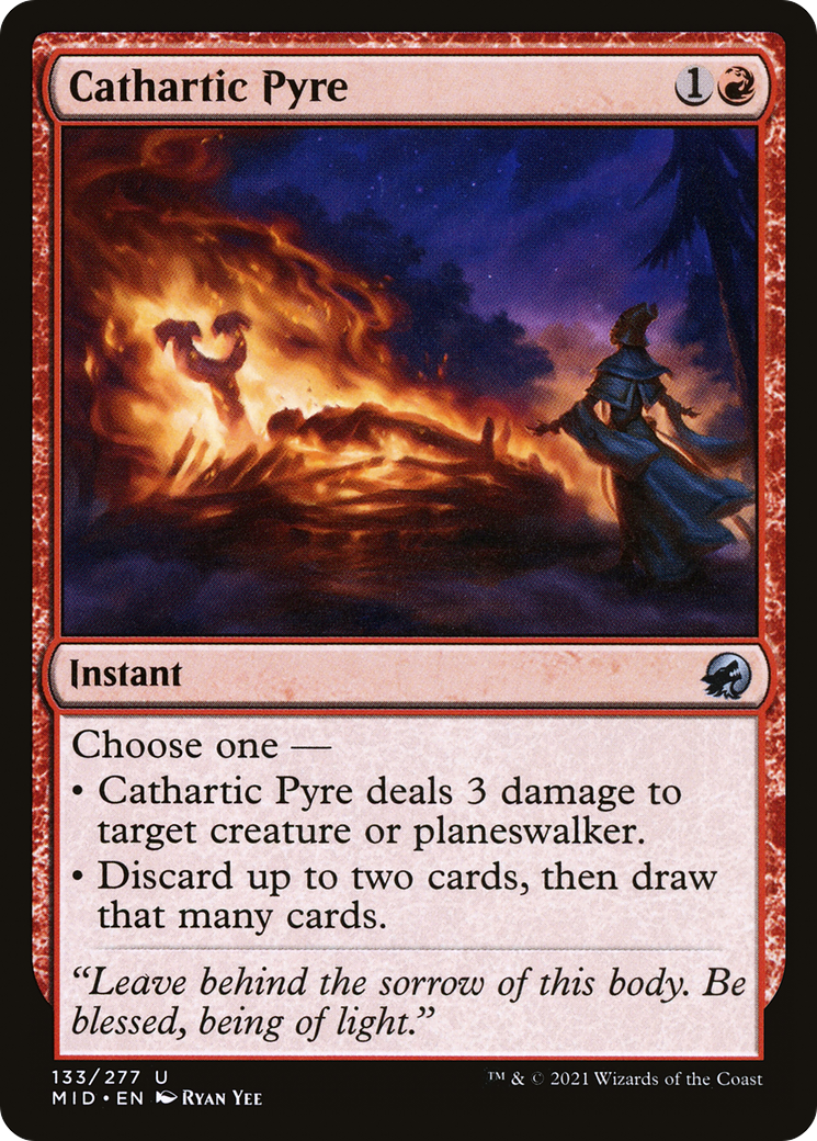 Cathartic Pyre [Innistrad: Midnight Hunt] | Grognard Games