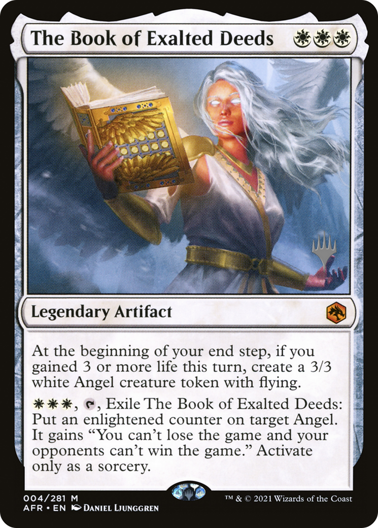 The Book of Exalted Deeds (Promo Pack) [Dungeons & Dragons: Adventures in the Forgotten Realms Promos] | Grognard Games