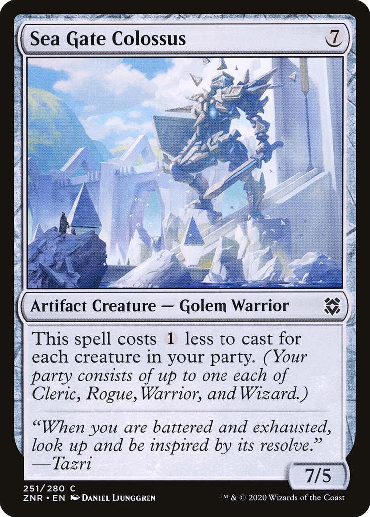 Sea Gate Colossus [Zendikar Rising] | Grognard Games