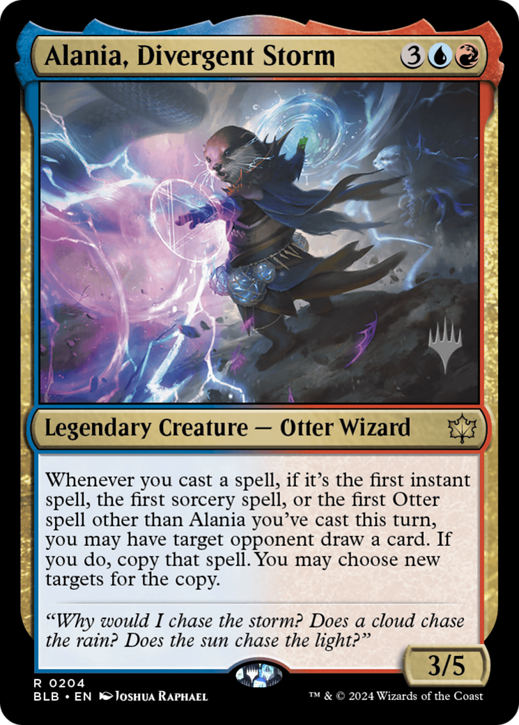Alania, Divergent Storm (Promo Pack) [Bloomburrow Promos] | Grognard Games