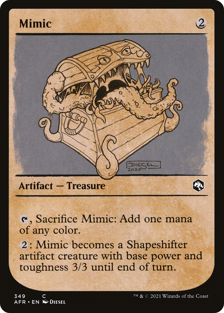 Mimic (Showcase) [Dungeons & Dragons: Adventures in the Forgotten Realms] | Grognard Games