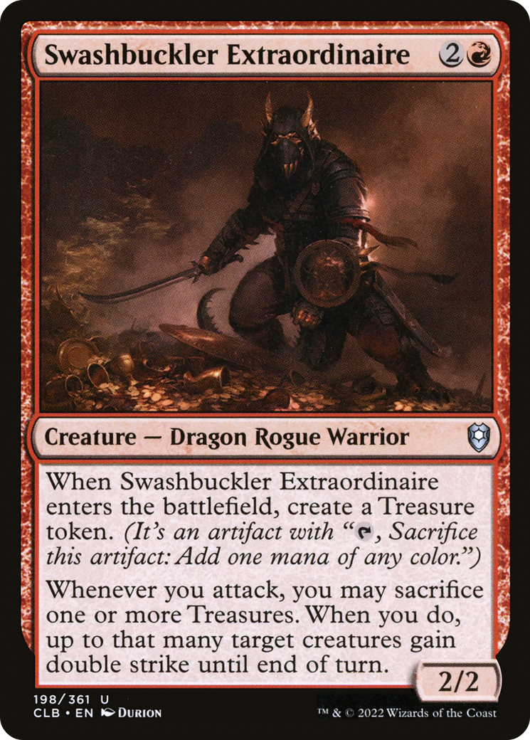 Swashbuckler Extraordinaire [Commander Legends: Battle for Baldur's Gate] | Grognard Games