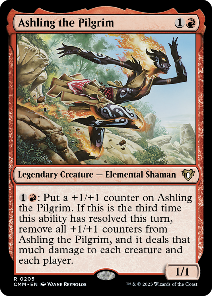 Ashling the Pilgrim [Commander Masters] | Grognard Games