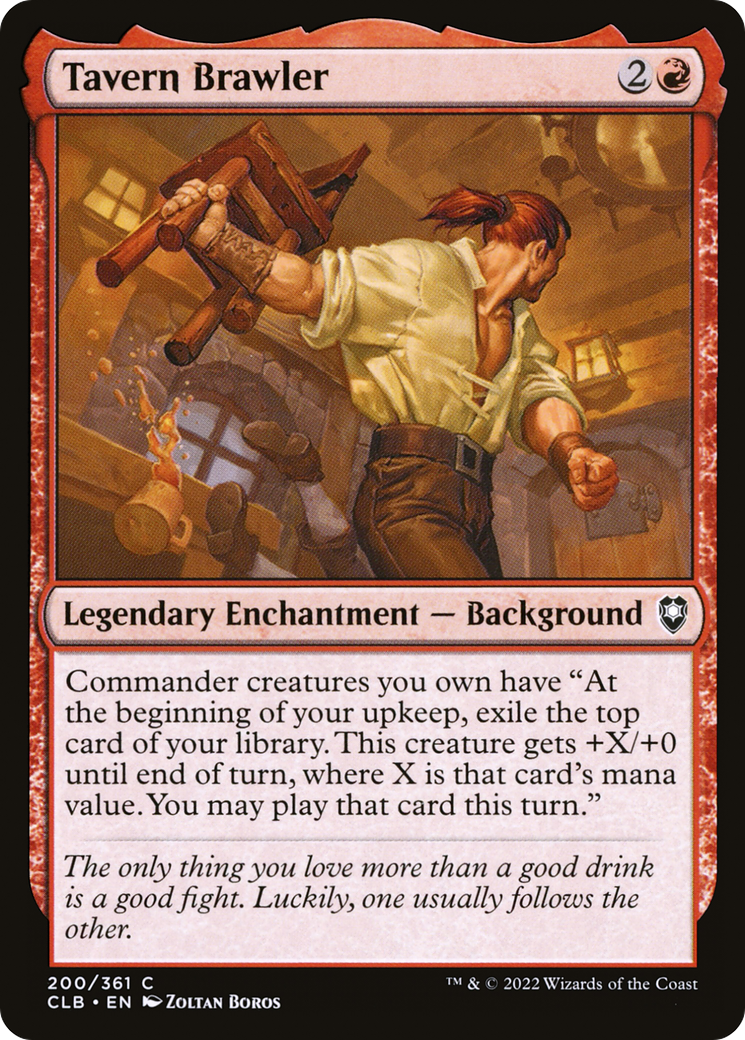 Tavern Brawler [Commander Legends: Battle for Baldur's Gate] | Grognard Games