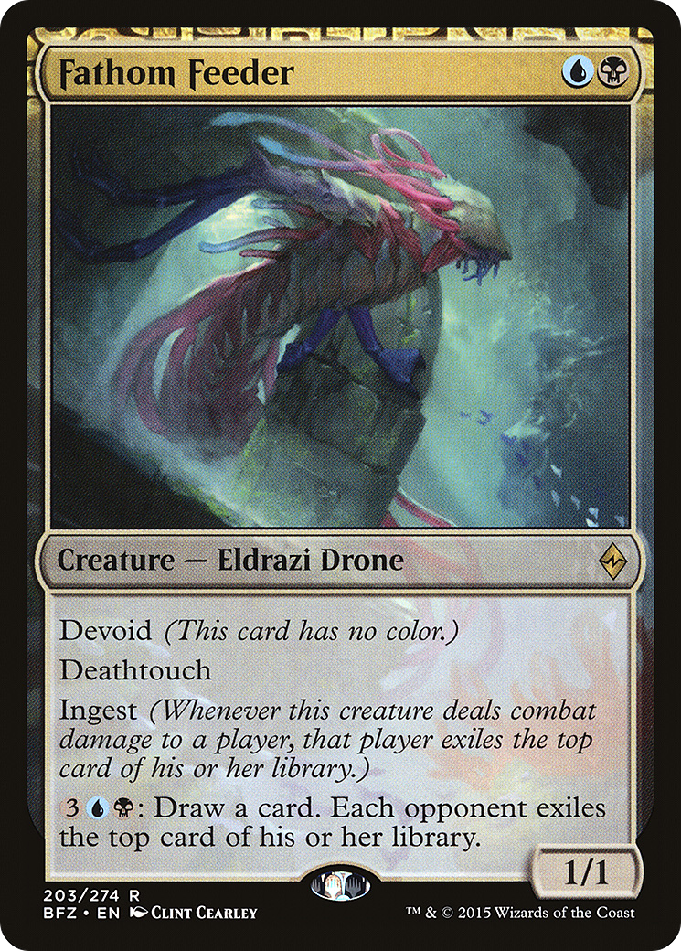 Fathom Feeder [Battle for Zendikar] | Grognard Games