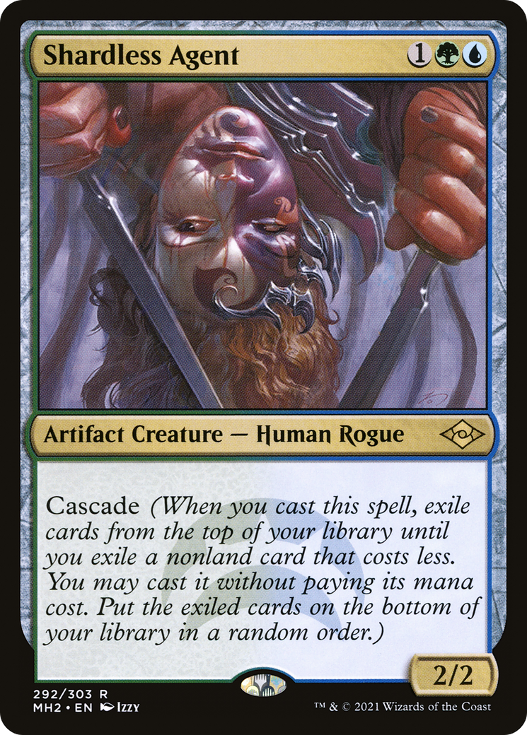 Shardless Agent (MH2-292) - Modern Horizons 2 Etched Foil | Grognard Games