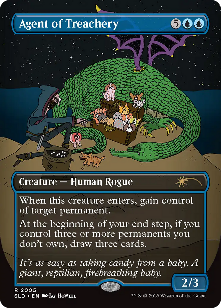 Agent of Treachery (Rainbow Foil) [Secret Lair Drop Series] | Grognard Games
