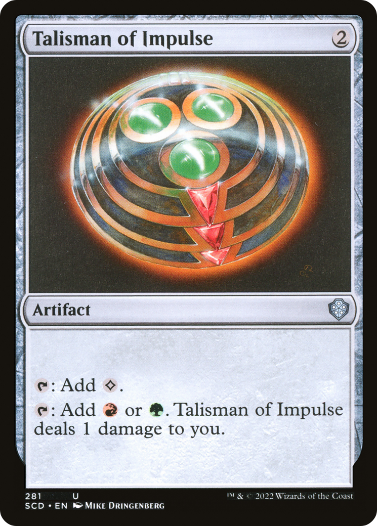 Talisman of Impulse [Starter Commander Decks] | Grognard Games