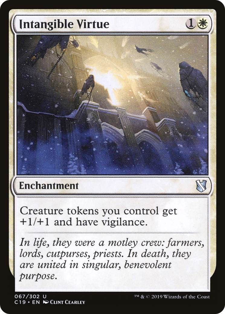 Intangible Virtue [Commander 2019] | Grognard Games