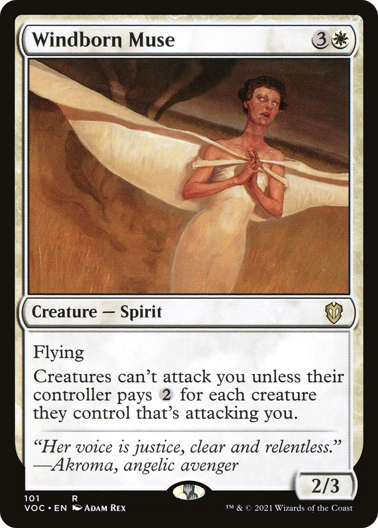 Windborn Muse [Innistrad: Crimson Vow Commander] | Grognard Games