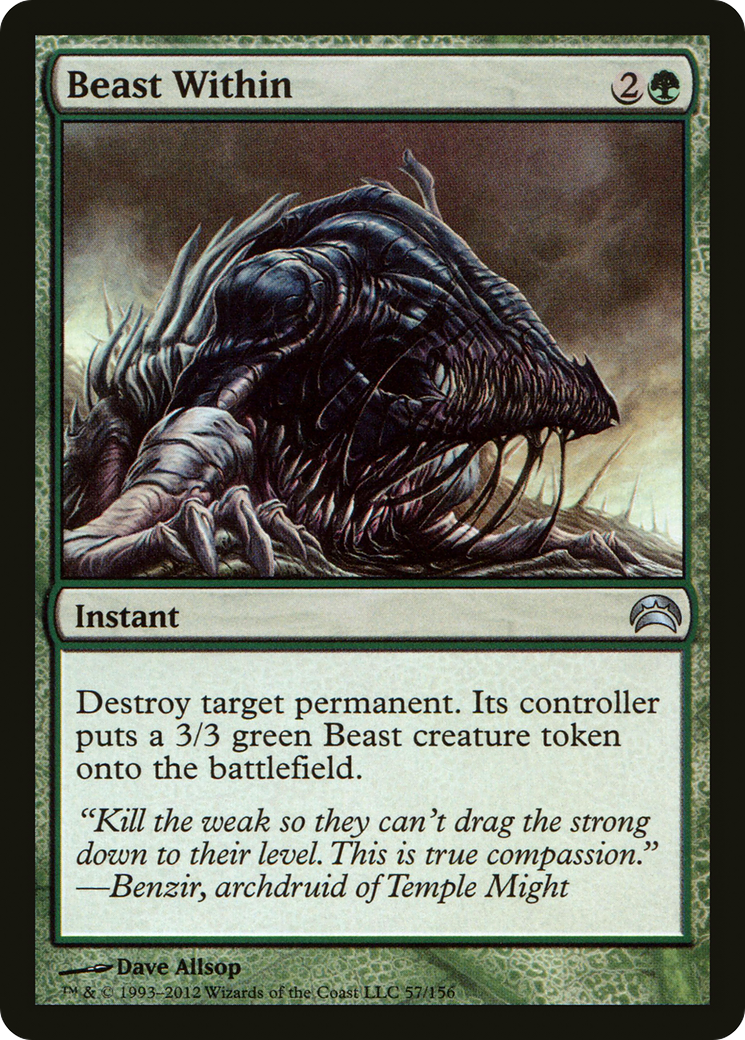 Beast Within [Planechase 2012] | Grognard Games