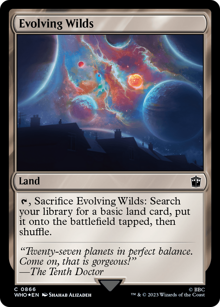 Evolving Wilds (Surge Foil) [Doctor Who] | Grognard Games