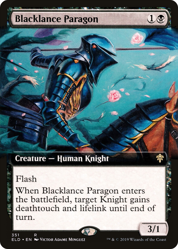 Blacklance Paragon (Extended) [Throne of Eldraine] | Grognard Games