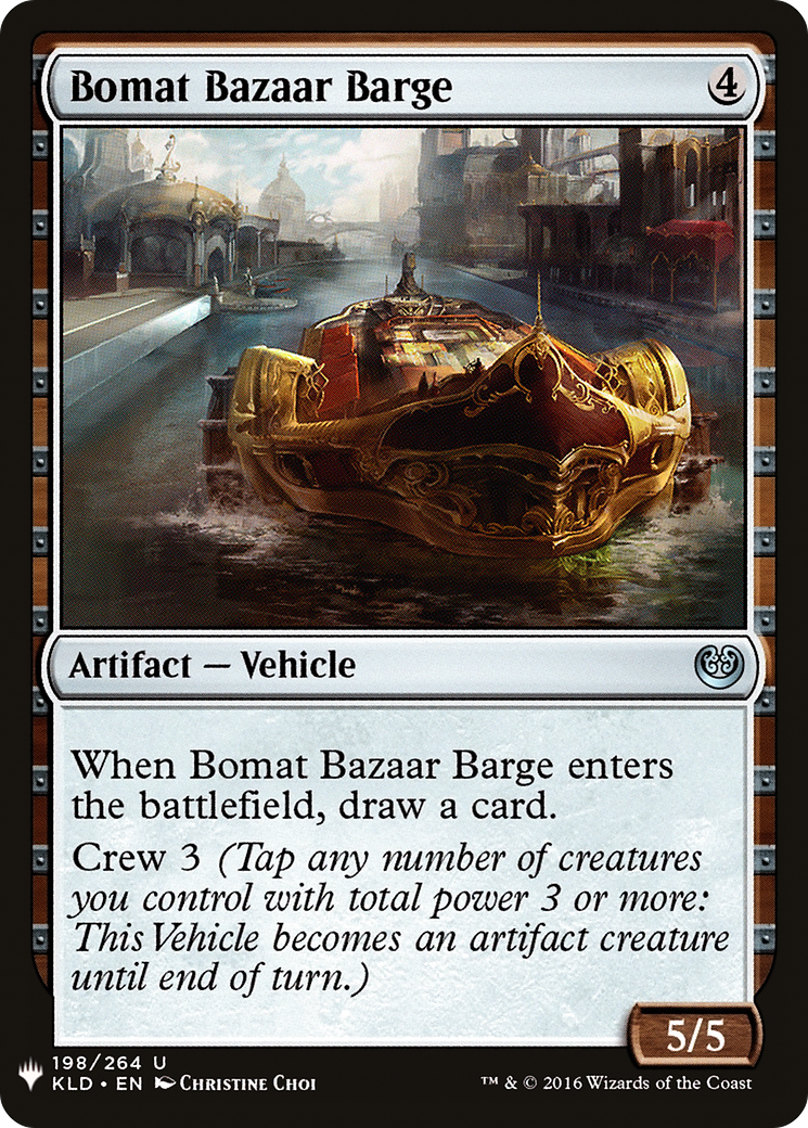 Bomat Bazaar Barge [Mystery Booster] | Grognard Games