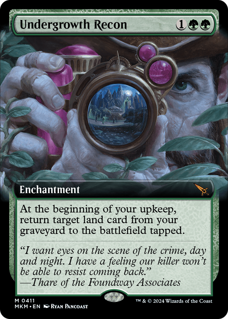Undergrowth Recon (Extended Art) [Murders at Karlov Manor] | Grognard Games