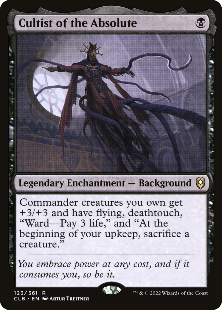Cultist of the Absolute [Commander Legends: Battle for Baldur's Gate] | Grognard Games