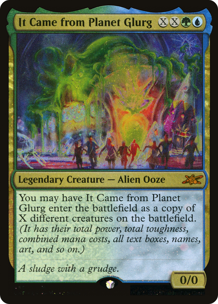 It Came from Planet Glurg (Galaxy Foil) [Unfinity] | Grognard Games