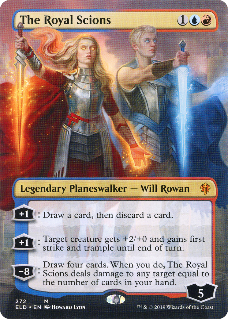 The Royal Scions (Borderless) [Throne of Eldraine] | Grognard Games