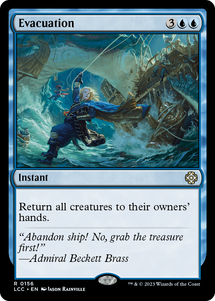 Evacuation [The Lost Caverns of Ixalan Commander] | Grognard Games