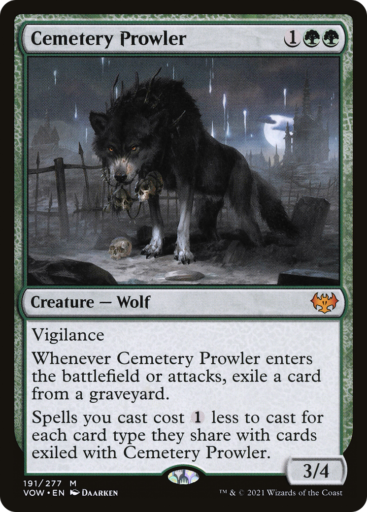 Cemetery Prowler [Innistrad: Crimson Vow] | Grognard Games