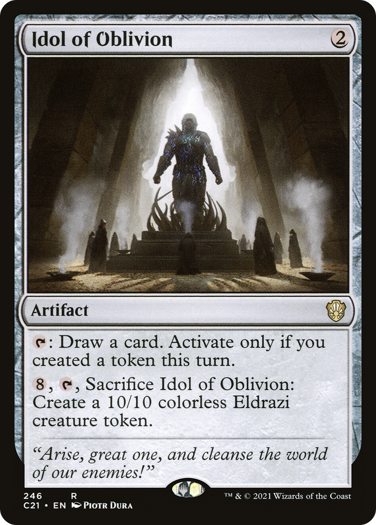 Idol of Oblivion [Commander 2021] | Grognard Games