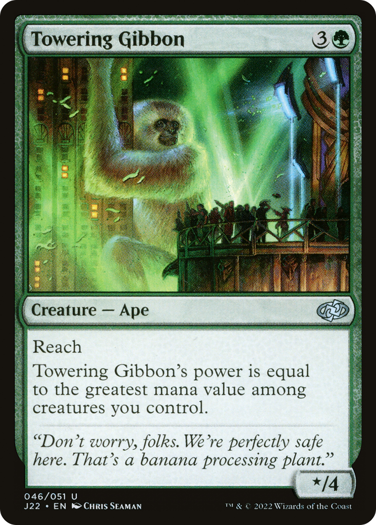 Towering Gibbon [Jumpstart 2022] | Grognard Games