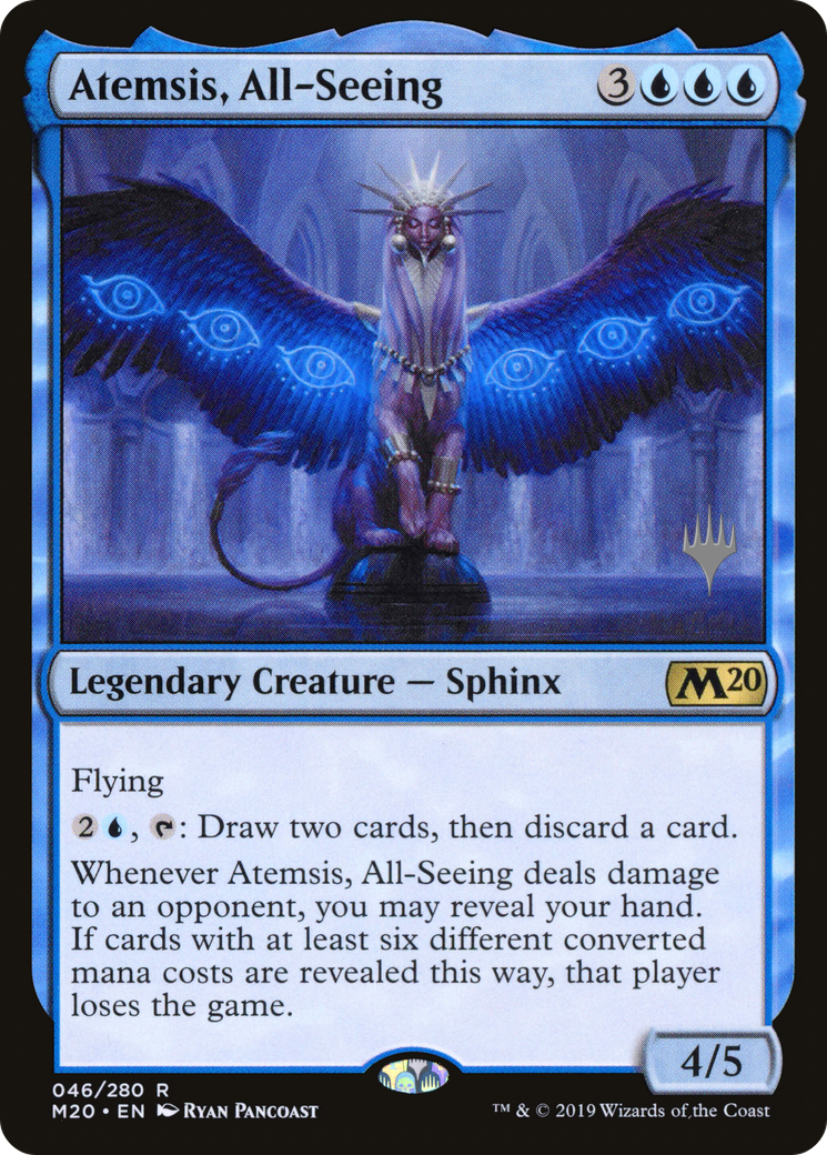 Atemsis, All-Seeing (Promo Pack) [Core Set 2020 Promos] | Grognard Games
