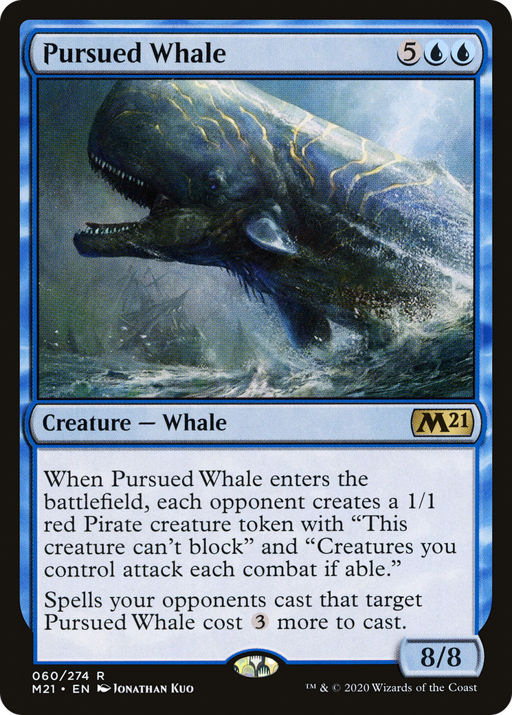 Pursued Whale (M21-060) - Core Set 2021 Foil | Grognard Games
