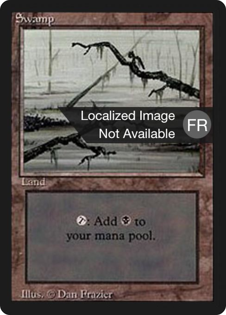 Swamp (A) [Foreign Black Border] | Grognard Games