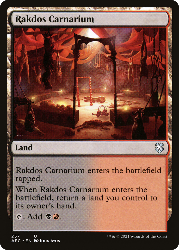 Rakdos Carnarium [Dungeons & Dragons: Adventures in the Forgotten Realms Commander] | Grognard Games