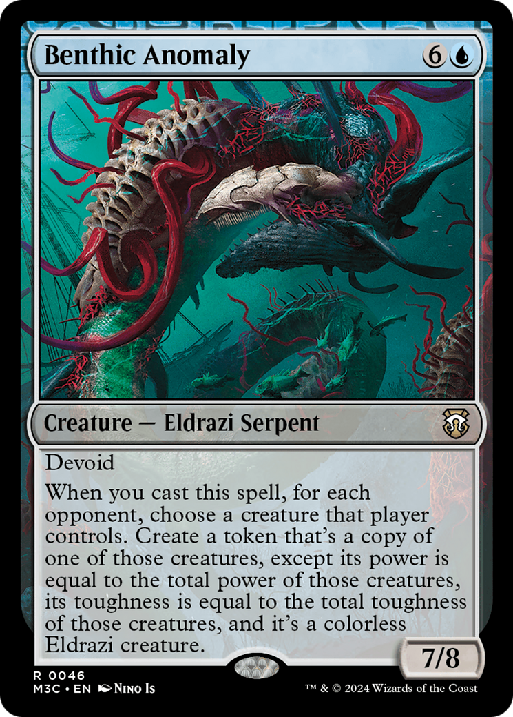 Benthic Anomaly (Ripple Foil) [Modern Horizons 3 Commander] | Grognard Games