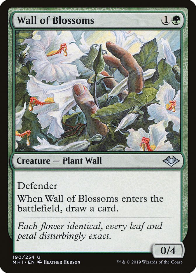 Wall of Blossoms [Modern Horizons] | Grognard Games