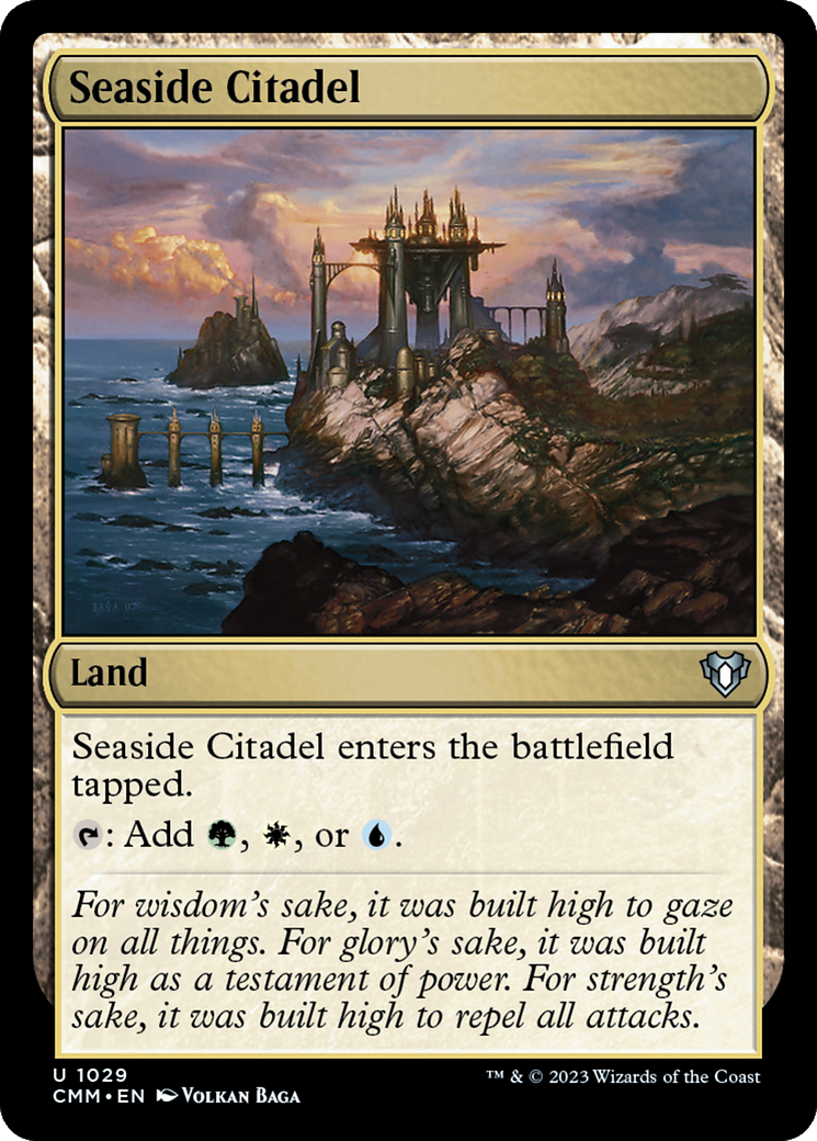 Seaside Citadel [Commander Masters] | Grognard Games