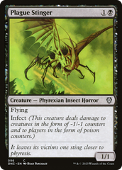 Plague Stinger [Phyrexia: All Will Be One Commander] | Grognard Games