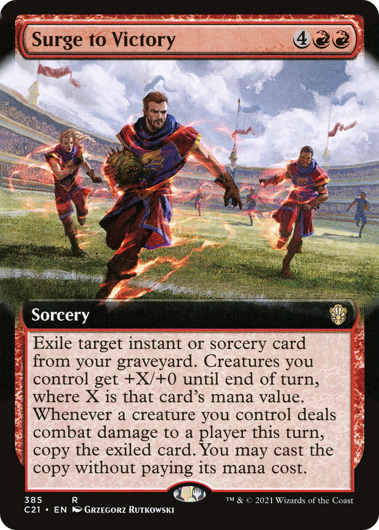 Surge to Victory (Extended) [Commander 2021] | Grognard Games
