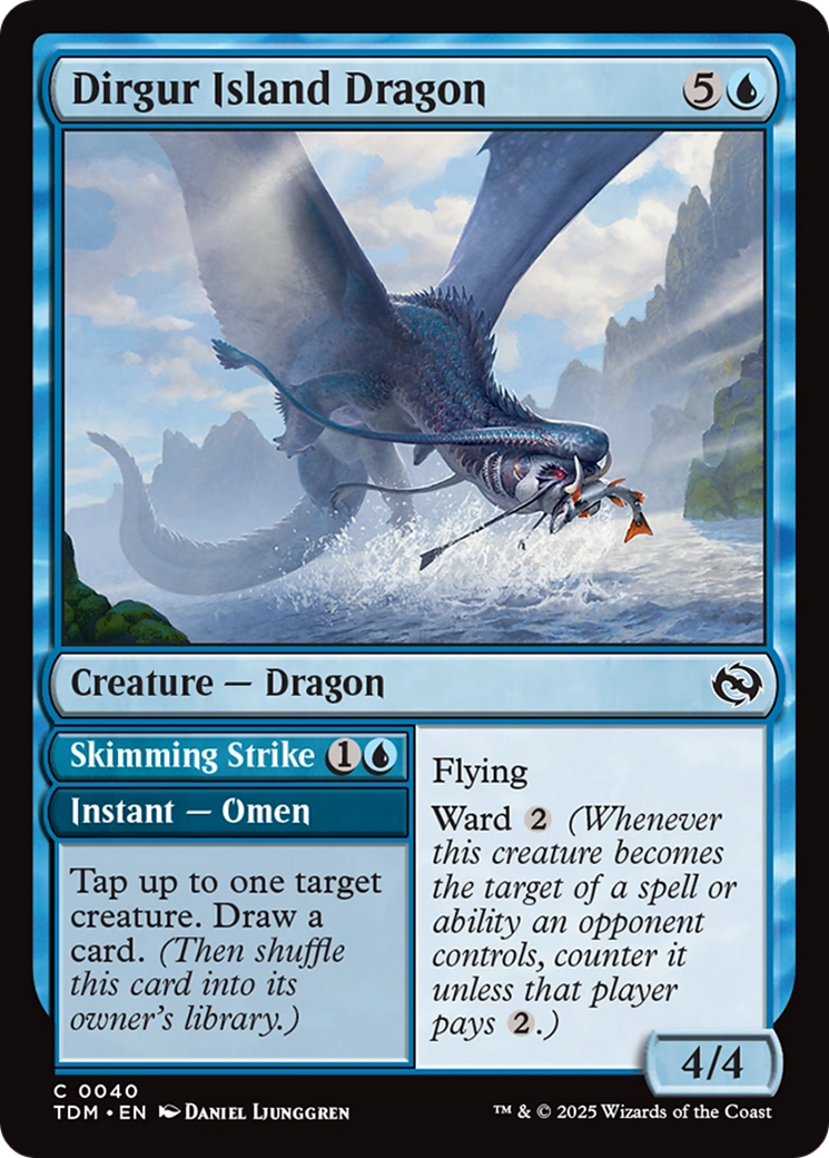 Dirgur Island Dragon [Tarkir: Dragonstorm] | Grognard Games