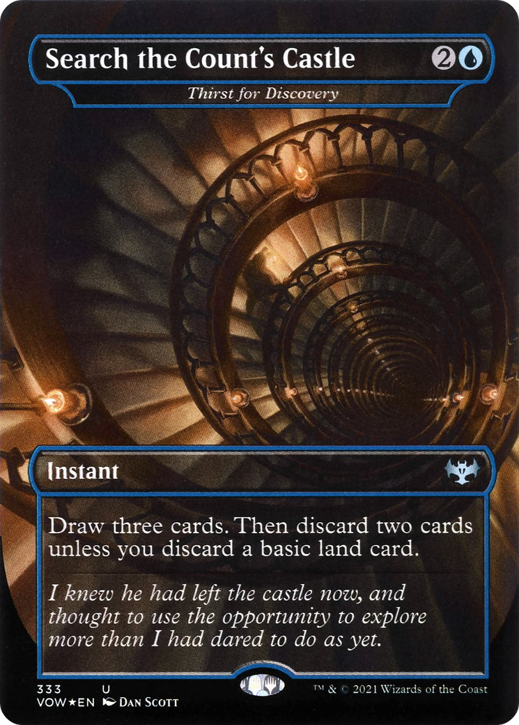 Thirst for Discovery - Search the Count's Castle [Innistrad: Crimson Vow] | Grognard Games