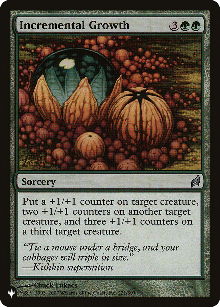 Incremental Growth [The List] | Grognard Games
