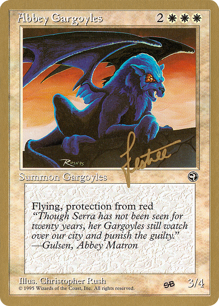 Abbey Gargoyles (Bertrand Lestree) (SB) [Pro Tour Collector Set] | Grognard Games
