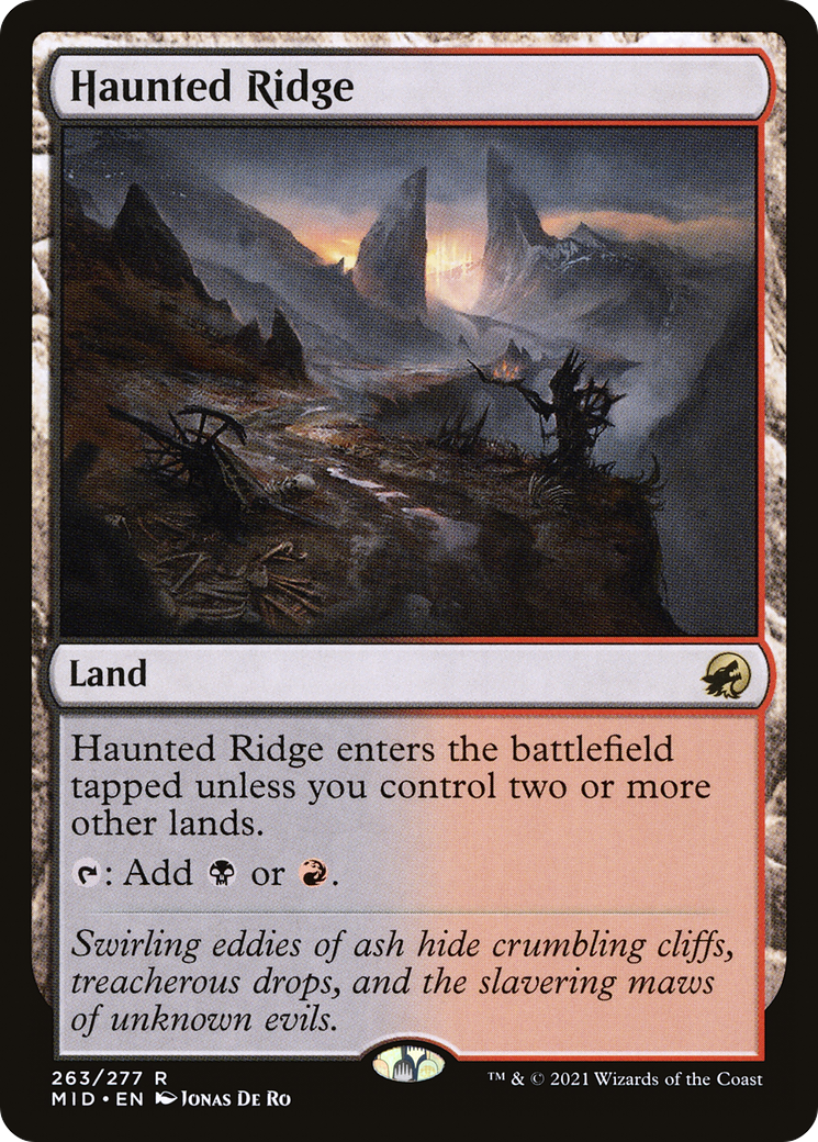 Haunted Ridge [Innistrad: Midnight Hunt] | Grognard Games