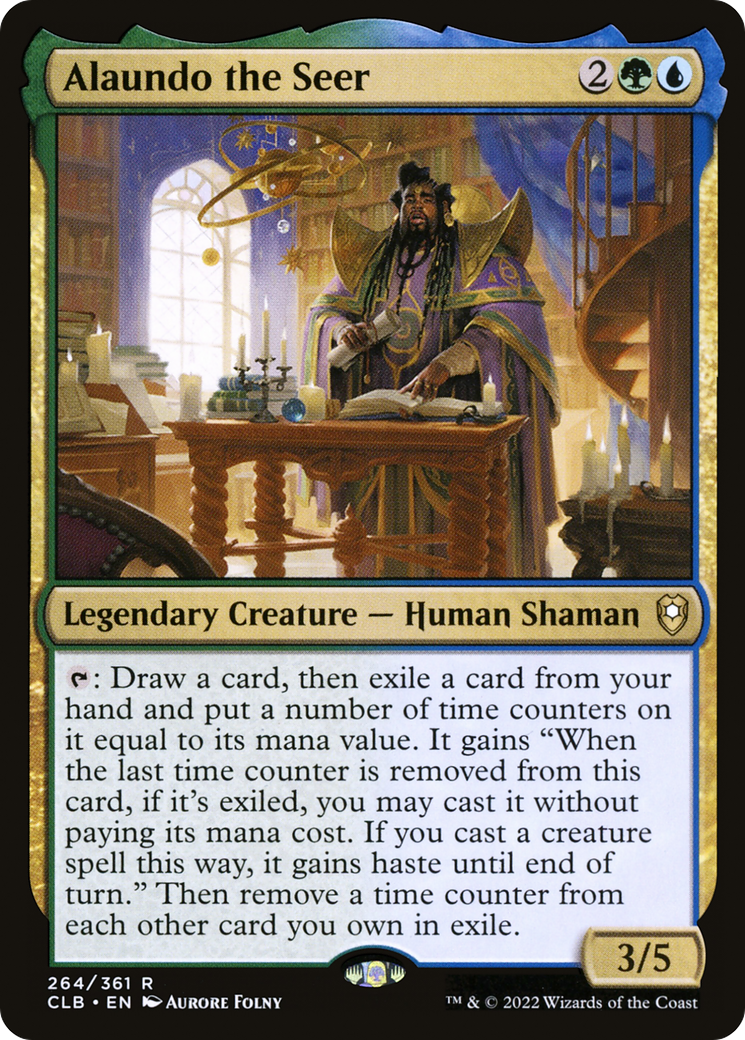Alaundo the Seer [Commander Legends: Battle for Baldur's Gate] | Grognard Games