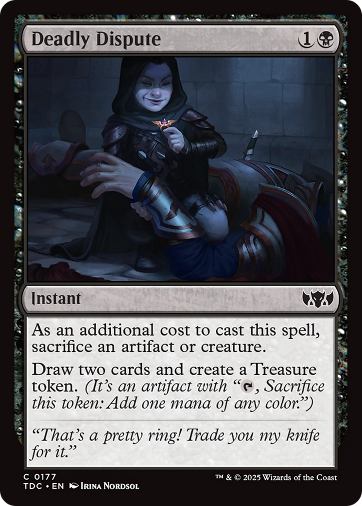 Deadly Dispute [Tarkir: Dragonstorm Commander] | Grognard Games