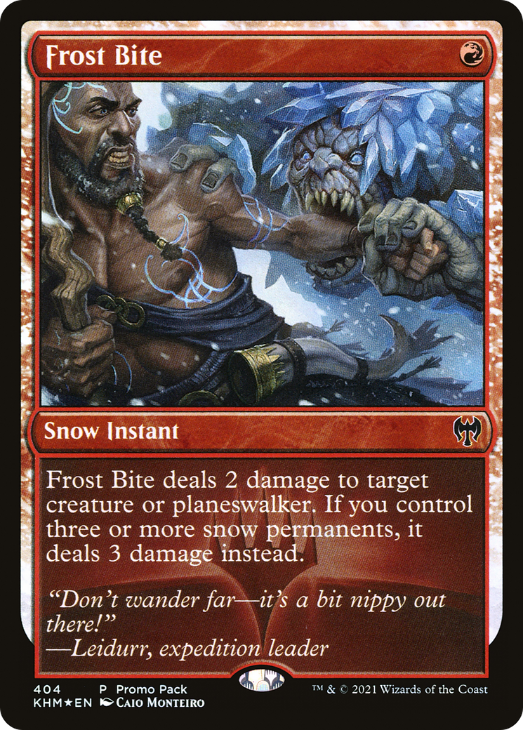 Frost Bite [Kaldheim Promos] | Grognard Games